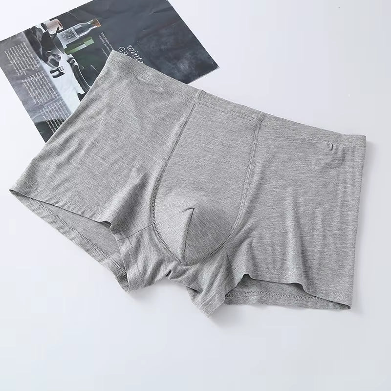 Sous-vêtement Homme Anti-Fuites – Boxer Haute Taille Lavable pour Incontinence Légère à Modérée