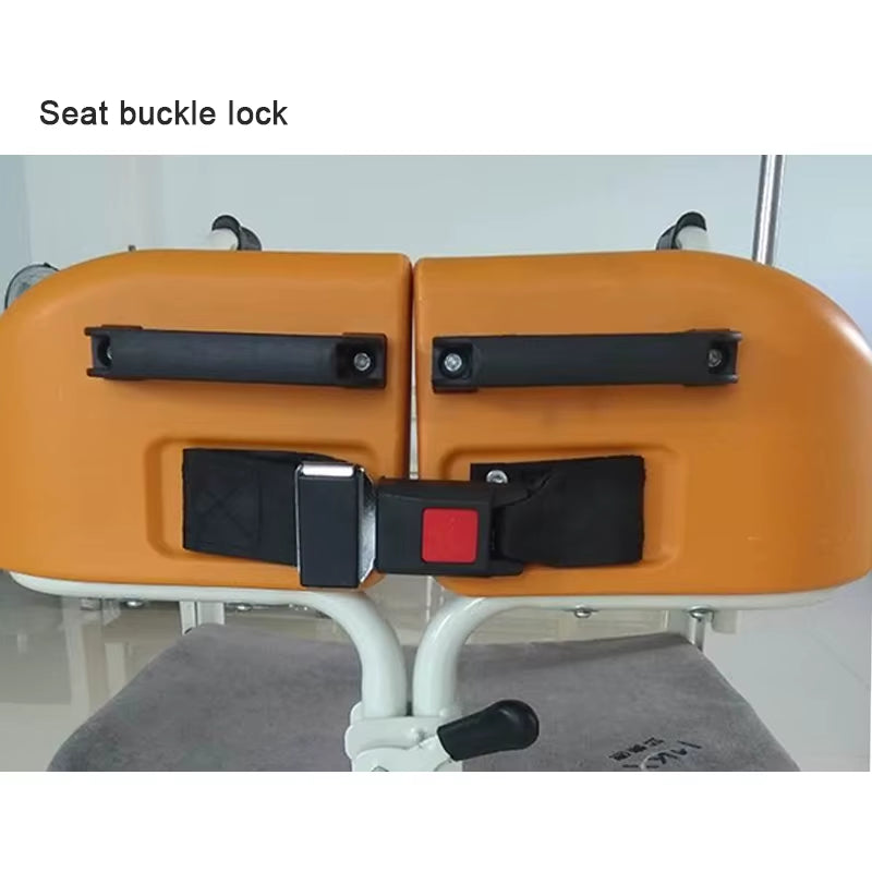 Lightweight Convenient Health Care Adjustable Folding Commode Chair for Elderly Disabled People