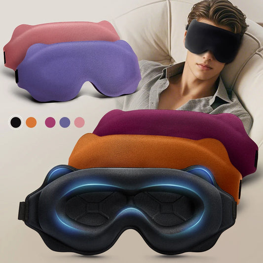 Masque de Repos 3D – Idéal pour Siestes, Voyages et Sommeil Profond