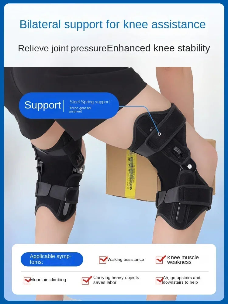 Orthèse de Genou à Exosquelette Avancé – Aide à la Marche et Soutien Articulaire pour Seniors