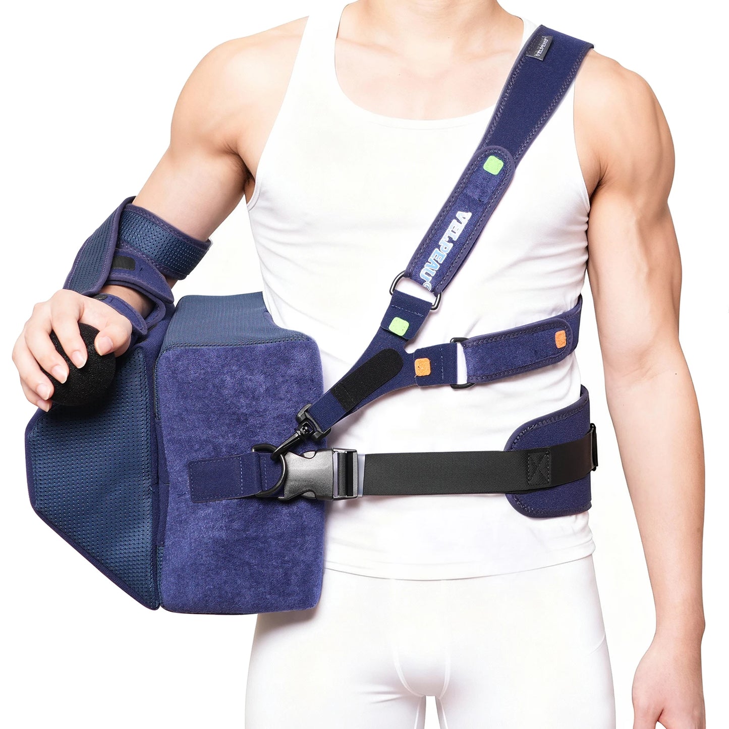 Attelle d’Abduction d’Épaule avec Coussin Multi-Angles – Soutien Post-Opératoire Coiffe des Rotateurs