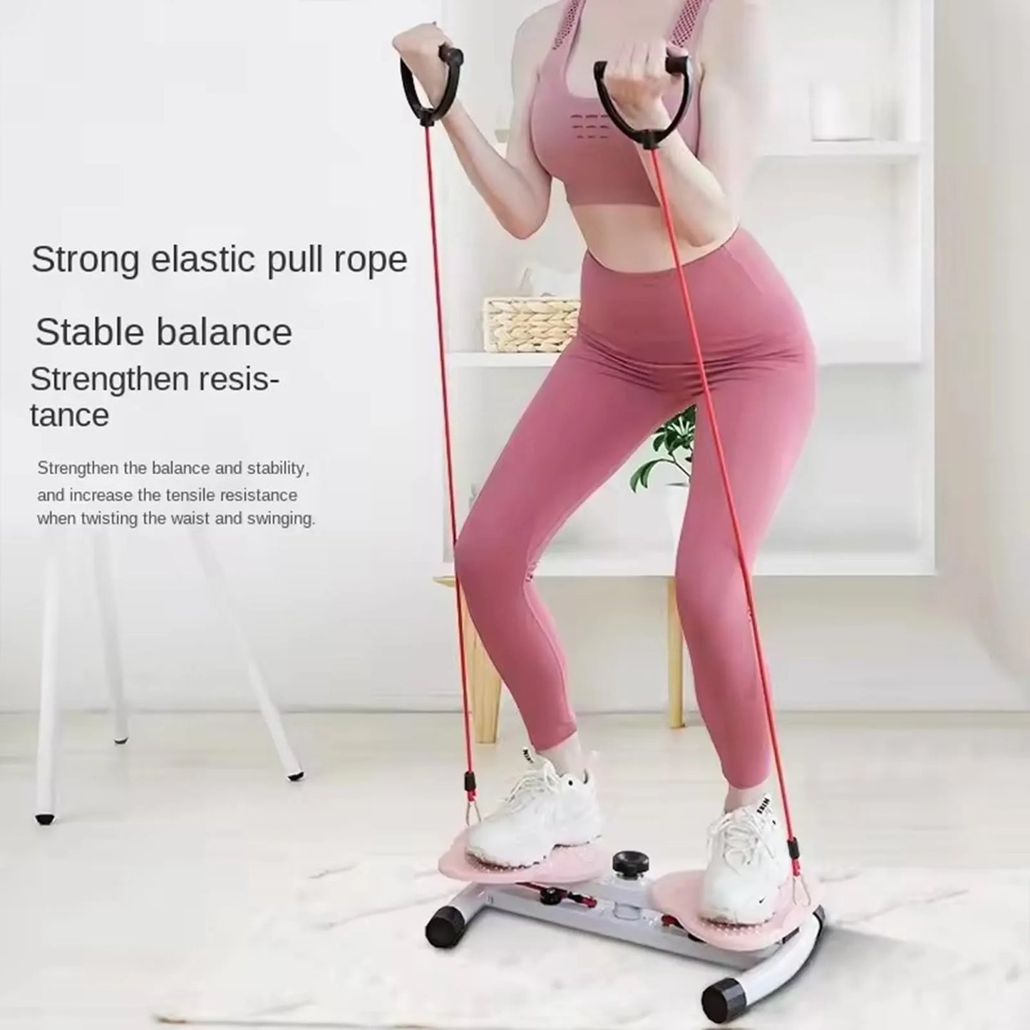 Disque de Rotation pour la Taille avec Massage des Pieds – Idéal pour Brûler les Graisses, Tonifier le Ventre et Affiner la Taille à la Maison