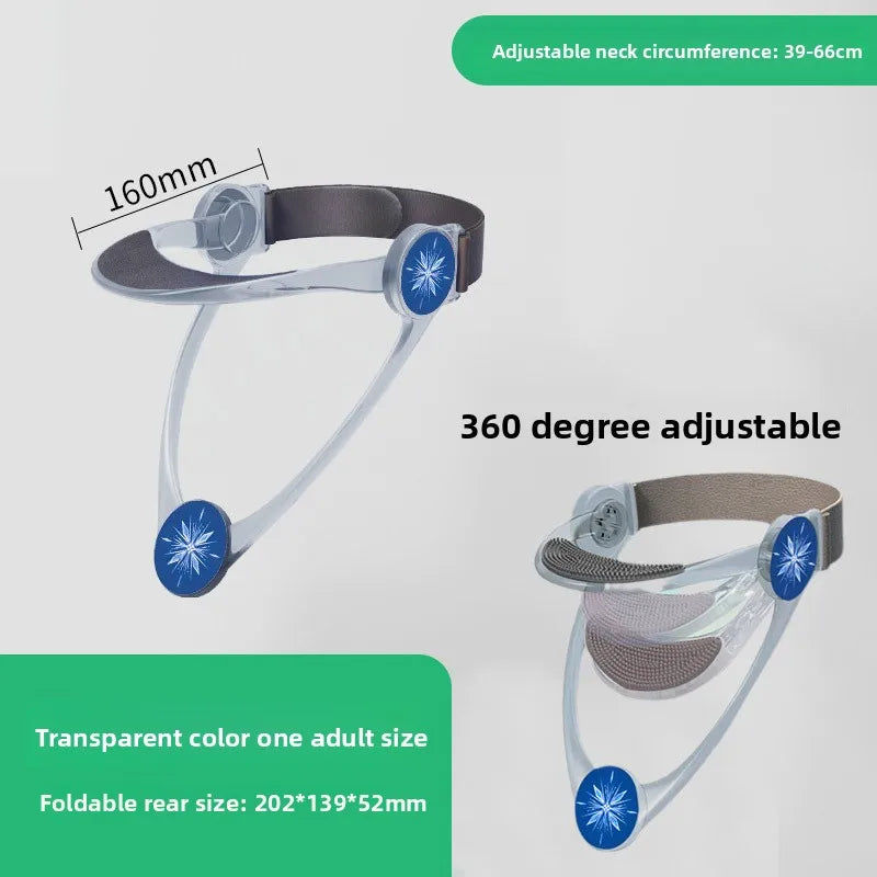 Collier Cervical de Maintien et de Traction – Support de Cou Fixe, Correcteur de Posture et Protection Cervicale