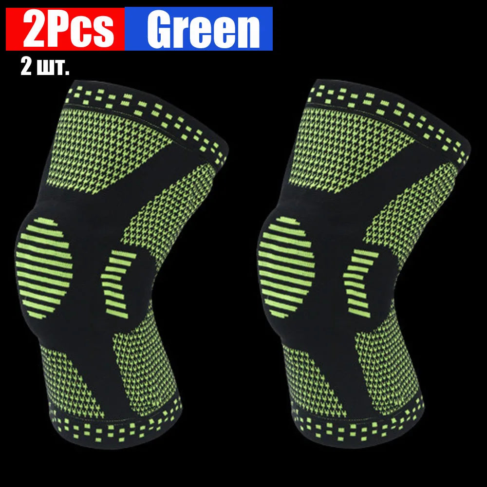 Genouillère Professionnelle de Compression – Soutien Médical avec Gel Rotulien et Renforts Latéraux
