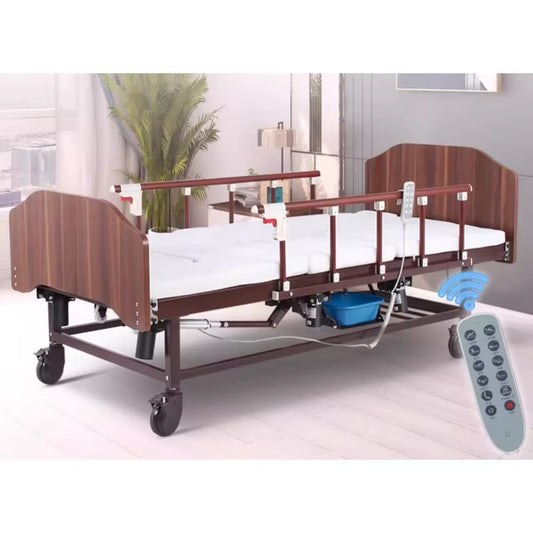 Lit Médicalisé Électrique avec Gestion Automatique des Déjections – Confort et Dignité pour Patients Alités