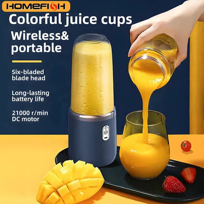 Blender Portable Haute Puissance – Smoothies Frais, Glace Pilée et Jus en Quelques Secondes