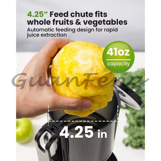 Extracteur de Jus Haute Extraction – Plus de Jus, Plus de Nutriments, Moins de Bruit