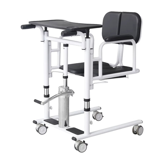 Hydraulic Elderly Care Lift Chair with Commode Shower Bathroom Safety Equipment for Patient Transfer Health Care Supply