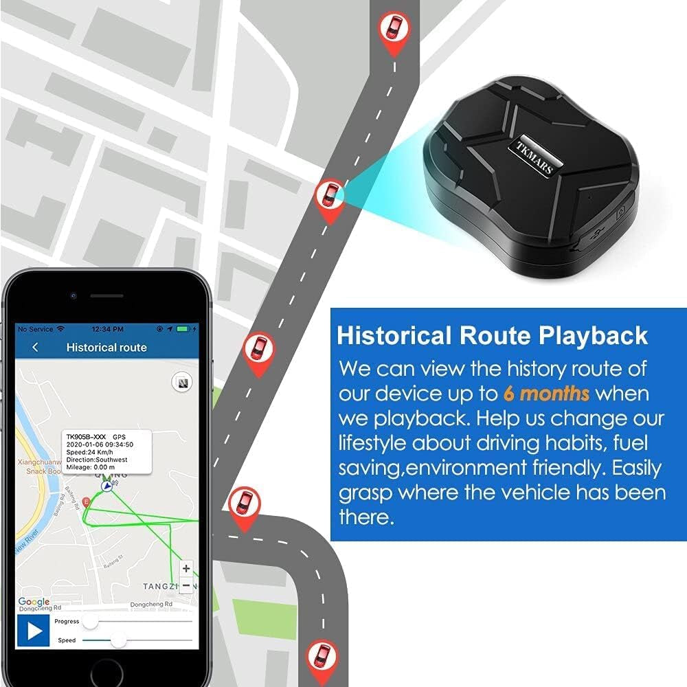 Traceur GPS Haute Précision – Antivol Véhicule : Suivez-le en Temps Réel, Sans Abonnement