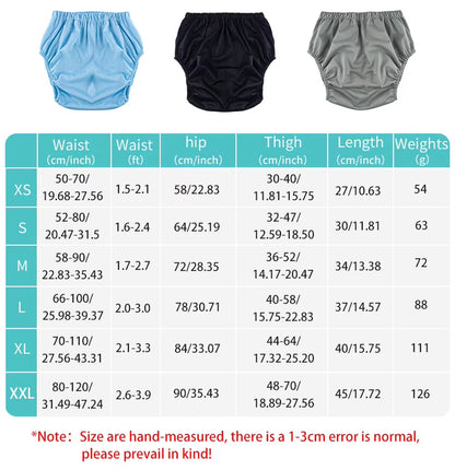 Culotte de Protection Médicale Étanche – Réutilisable, Discrète et Conçue pour le Confort Quotidien