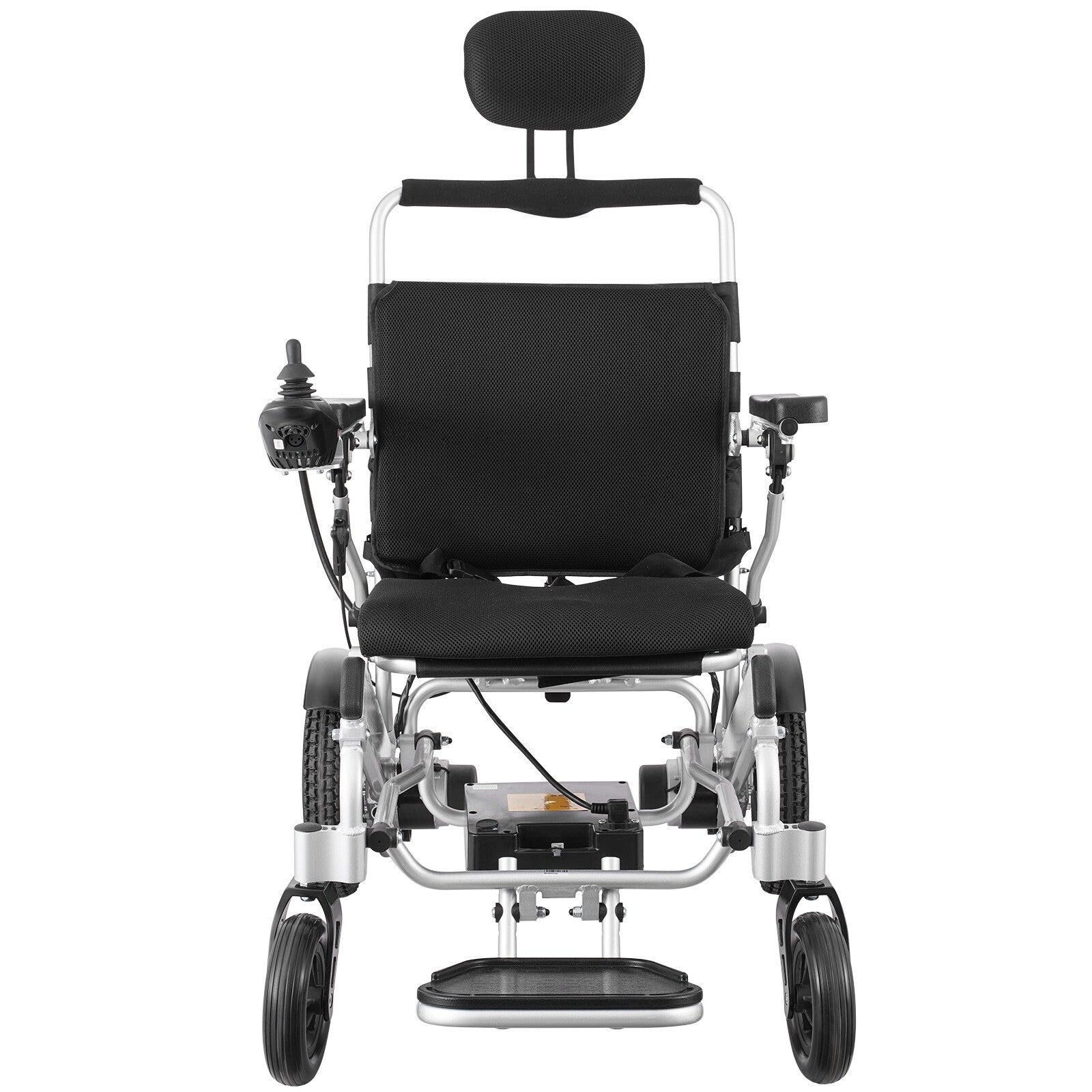 VEVOR Fauteuil Roulant Électrique Pliable Motorisé 136Kg Dossier Réglable 508Mm