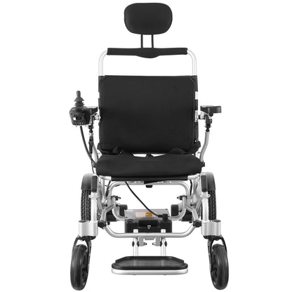 VEVOR Fauteuil Roulant Électrique Pliable Motorisé 136Kg Dossier Réglable 508Mm