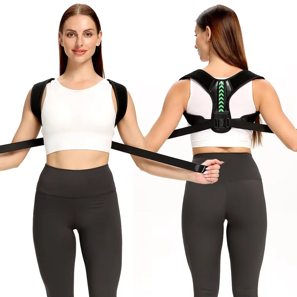 Correcteur de Posture Médical Réglable – Soutien du Dos, des Épaules et de la Clavicule