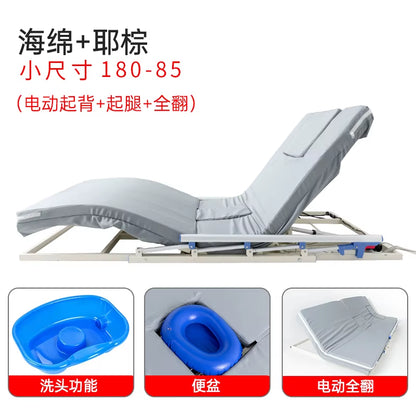 JC Electric Rotating Mattress for the Elderly for Automatic Lifting, Get-Up Aid, Multi-Functional Back-Turning Care Mattress