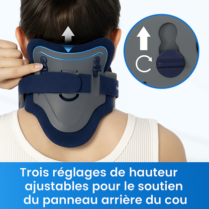Collier de Traction Cervicale Ajustable – Soulagement des Douleurs du Cou