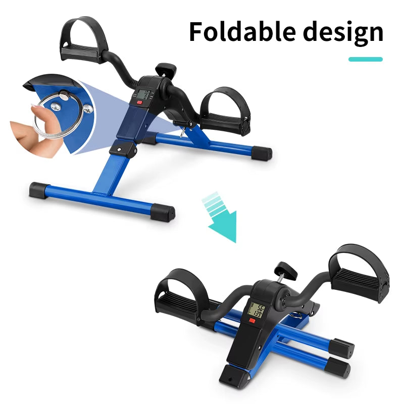 Pédalier Compact Sous Bureau – Renforce Bras et Jambes, Améliore la Circulation, Idéal Maison et Bureau