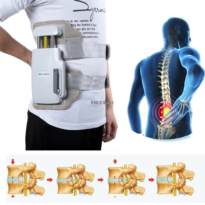 Ceinture Lombaire de Décompression – Soulagement des Douleurs et Correction de la Scoliose, pour Hernie Discale et Douleurs Dorsales