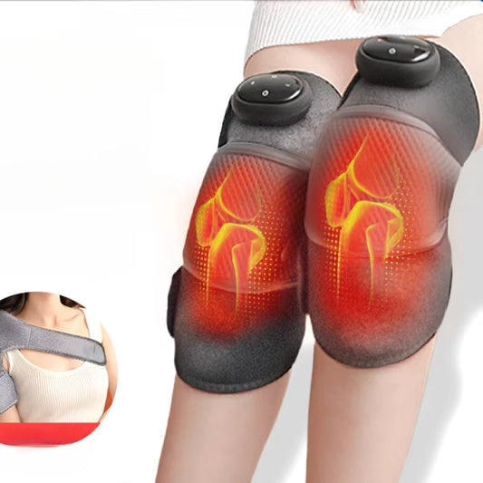 Genouillères de Thérapie par Chaleur et Vibration – Soutien Articulaire et Bien-Être Quotidien