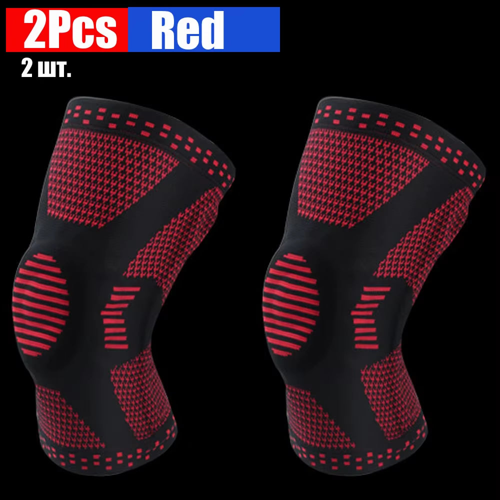 Genouillère Professionnelle de Compression – Soutien Médical avec Gel Rotulien et Renforts Latéraux