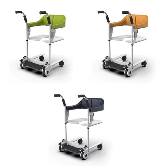 Lightweight Convenient Health Care Adjustable Folding Commode Chair for Elderly Disabled People