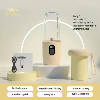 Blender Portable Haute Puissance – Smoothies Frais, Glace Pilée et Jus en Quelques Secondes