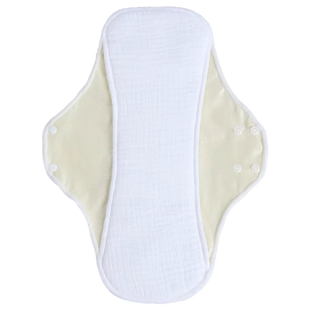 Serviettes Hygiéniques Lavables Haute Absorption – Anti-Fuites, Confort Respirant, Protection Jour et Nuit