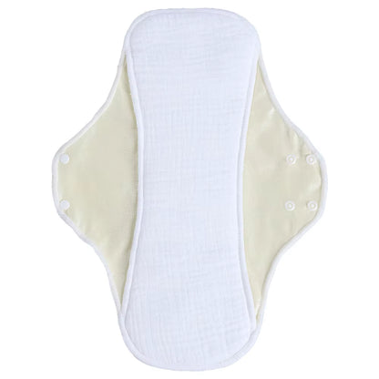 Serviettes Hygiéniques Lavables Haute Absorption – Anti-Fuites, Confort Respirant, Protection Jour et Nuit