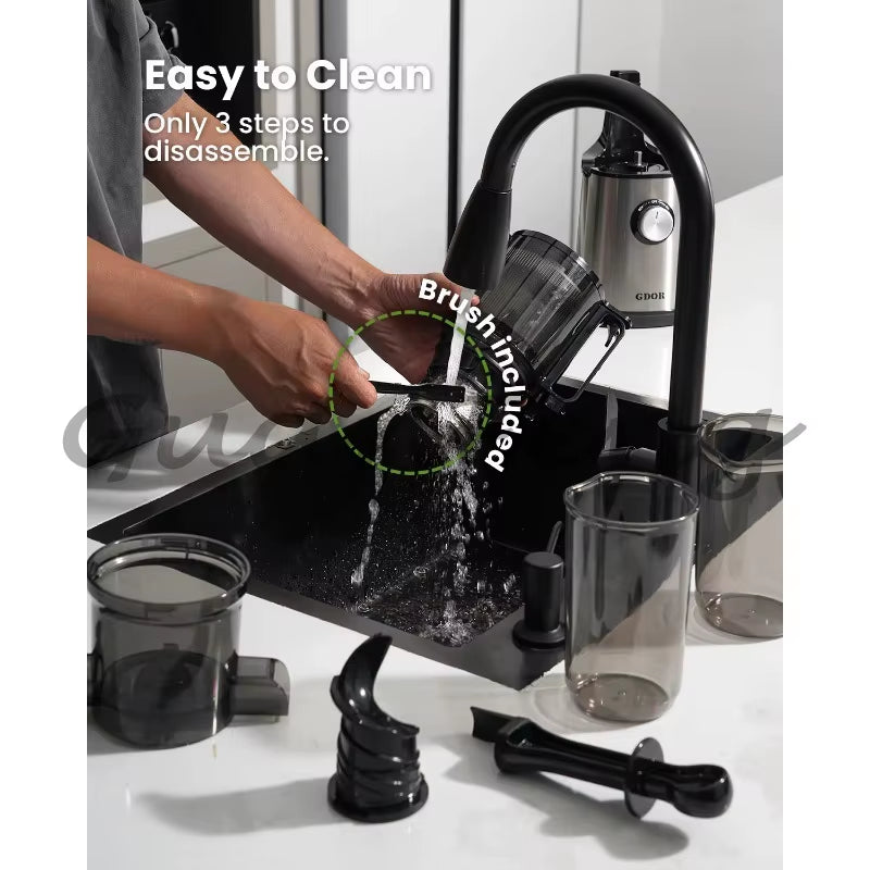 Extracteur de Jus Haute Extraction – Plus de Jus, Plus de Nutriments, Moins de Bruit