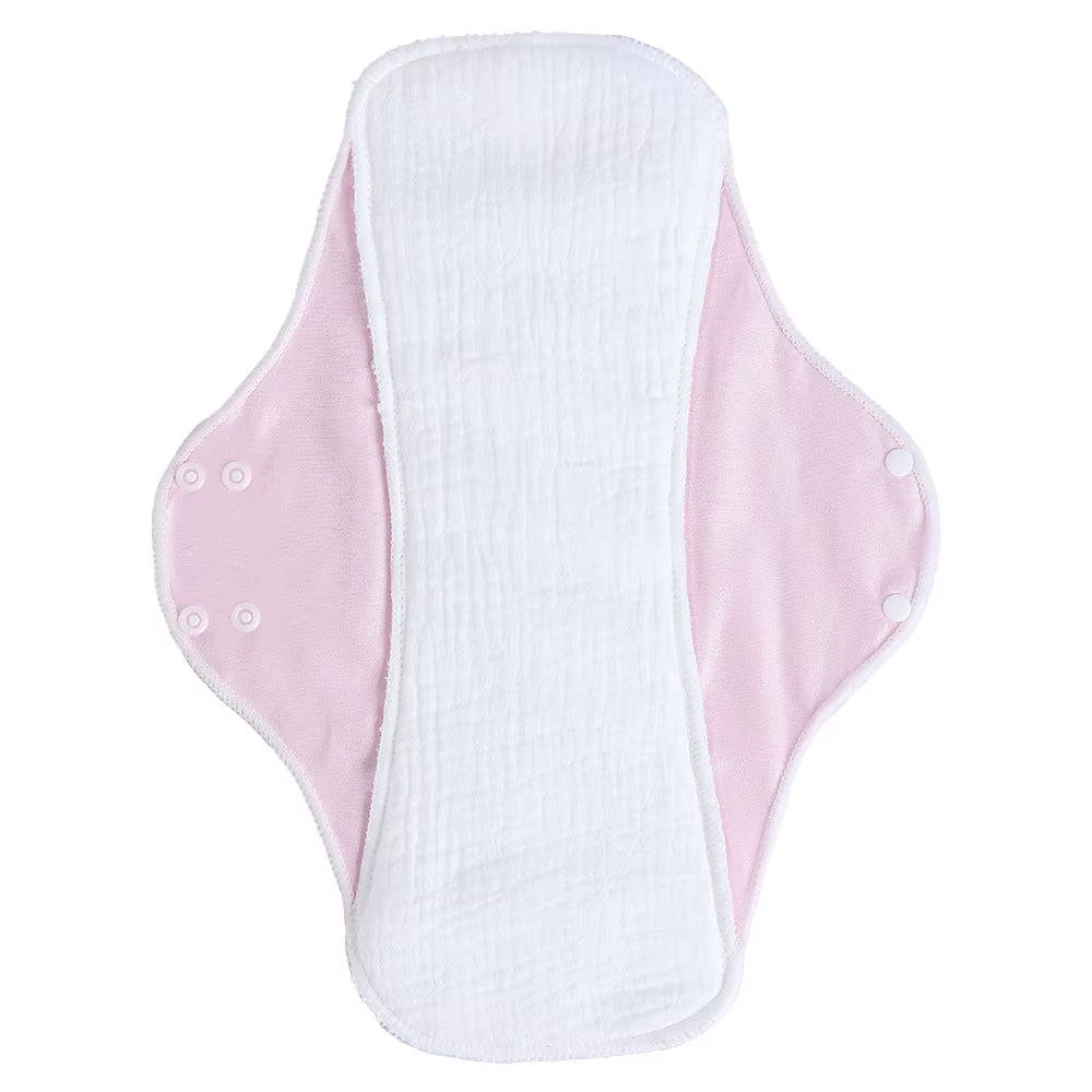 Serviettes Hygiéniques Lavables Haute Absorption – Anti-Fuites, Confort Respirant, Protection Jour et Nuit