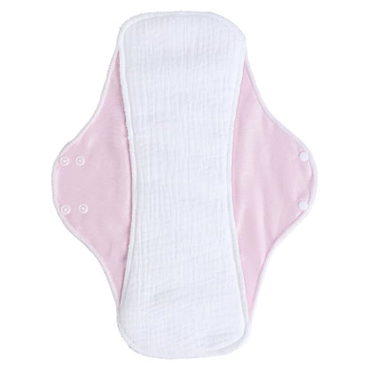 Serviettes Hygiéniques Lavables Haute Absorption – Anti-Fuites, Confort Respirant, Protection Jour et Nuit