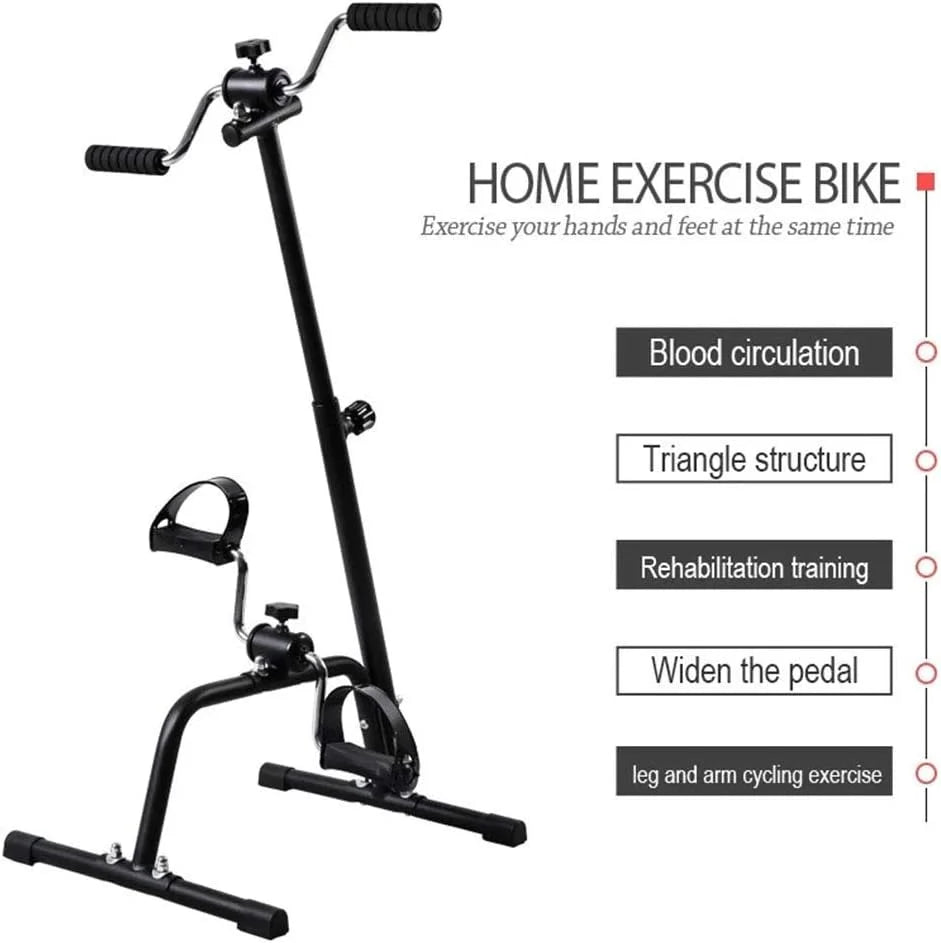 Mini Vélo de Rééducation Pédalier – Exercice pour Seniors, AVC et Hémiplégie, Usage Maison