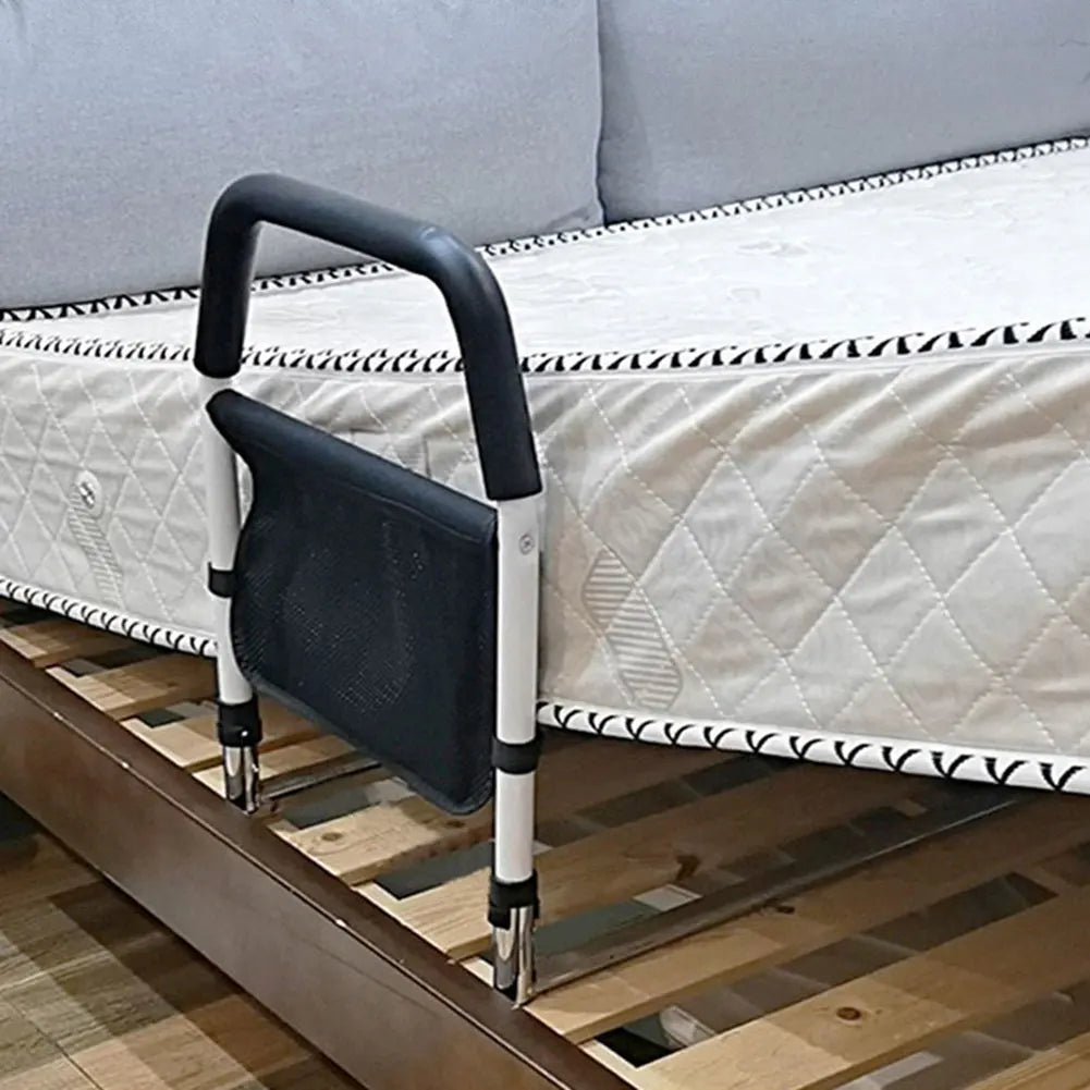 Barre d’Appui de Lit pour Personnes Âgées – Rail de Sécurité Latéral pour Se Lever Facilement