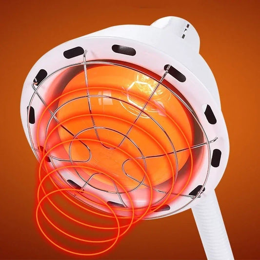 Lampe de Chaleur Infrarouge avec Support – Idéale pour Physiothérapie, Massage et Bien-Être