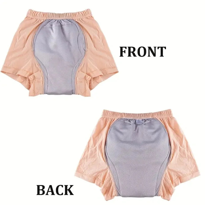 Culotte d’Incontinence Lavable pour Hommes – Protection Fiable, Augmente la Confiance et Réutilisable pour Seniors