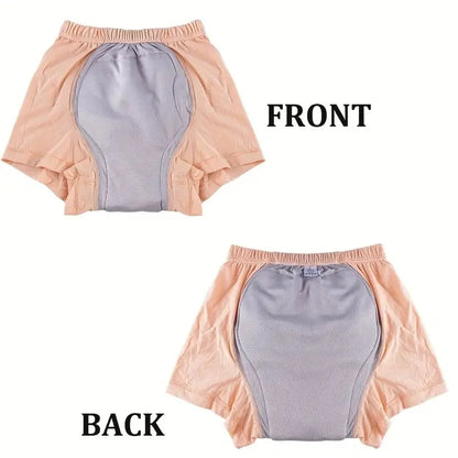 Culotte d’Incontinence Lavable pour Hommes – Protection Fiable, Augmente la Confiance et Réutilisable pour Seniors