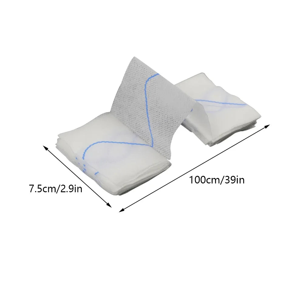 Gaze Hémostatique au Kaolin Z-Fold – Pansement d’Urgence pour Hémorragies, Kit IFAK Médical