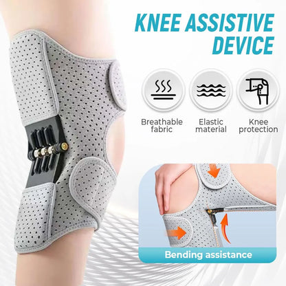 2Pcs Adjustable Knee Brace with Patella Support - Hinged Joint Stabilizer for Patellar Tendonitis, Meniscus & Ligament, Unisex