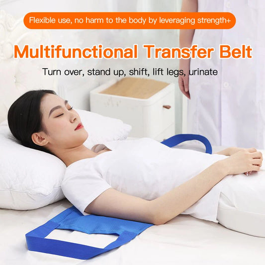 Ceinture de Transfert pour Patient – Aide au Lever, Déplacement et Repositionnement des Personnes Âgées, Handicapées ou Alitées