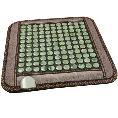 Tapis Thérapeutique en Jade et Tourmaline – Chaleur Infrarouge pour le Dos, les Épaules et les Jambes