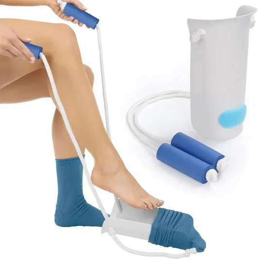 Aide à l’Enfilage des Chaussettes – Dispositif Antidérapant sans Se Pencher pour Seniors