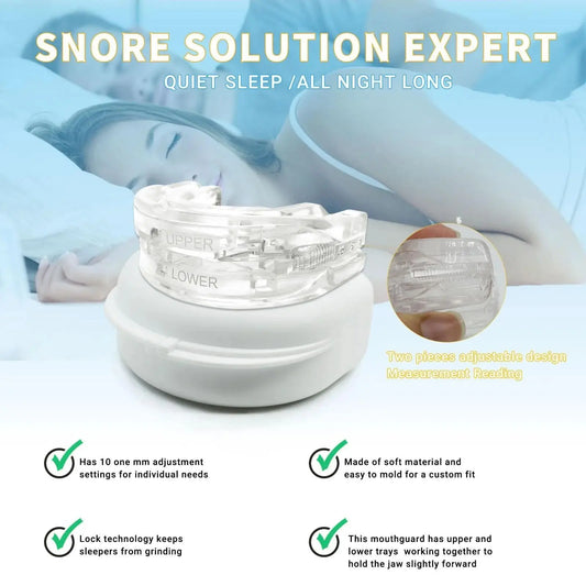 Adjustable Anti-Snoring Mouth Guard Mouthpiece Sleeping Devices Bruxism Snoring Stopper Improve Sleep Mouthpiece