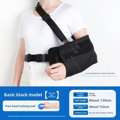 Coussin d’Abduction d’Épaule Réglable – Immobilisation et Soutien Médical après Fracture, Luxation ou Chirurgie de la Coiffe des Rotateurs