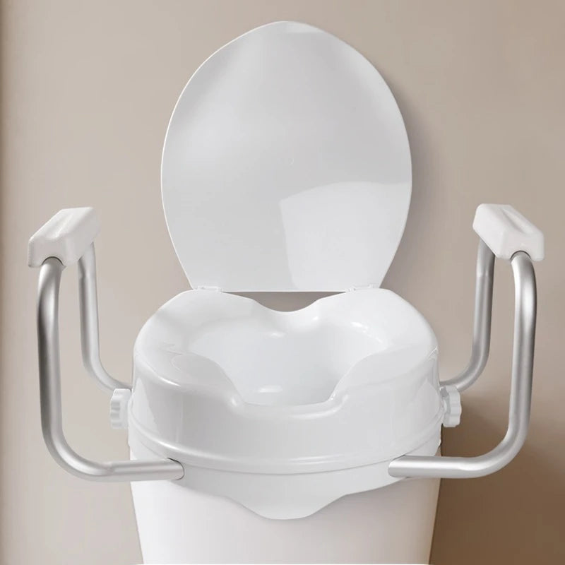 ‌Rehausseur de WC Médical – Aide à l’Assise et au Relèvement pour Personnes à Mobilité Réduite