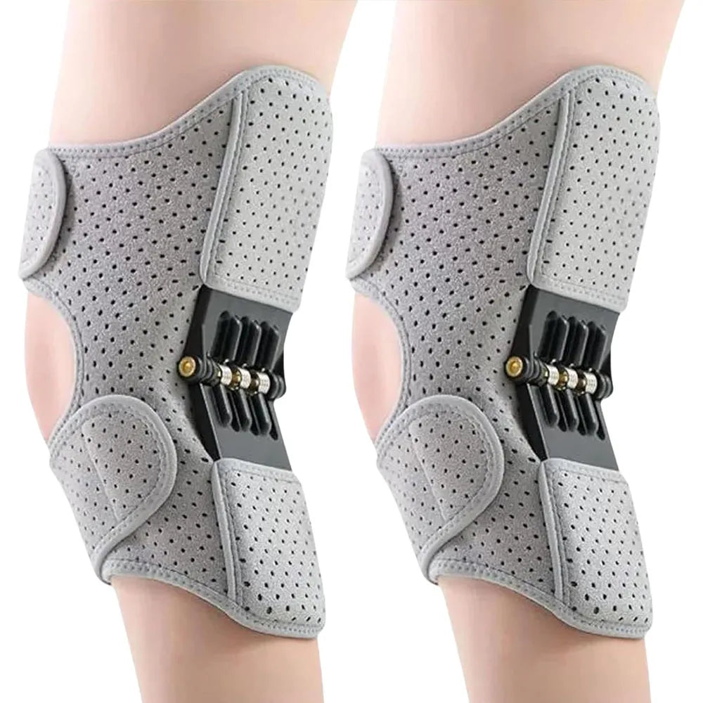 2Pcs Adjustable Knee Brace with Patella Support - Hinged Joint Stabilizer for Patellar Tendonitis, Meniscus & Ligament, Unisex