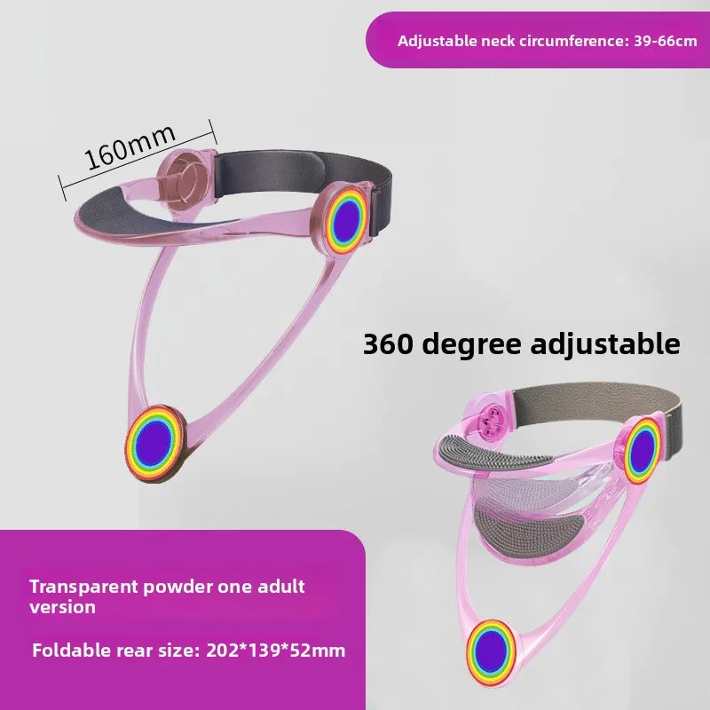 Collier Cervical de Maintien et de Traction – Support de Cou Fixe, Correcteur de Posture et Protection Cervicale