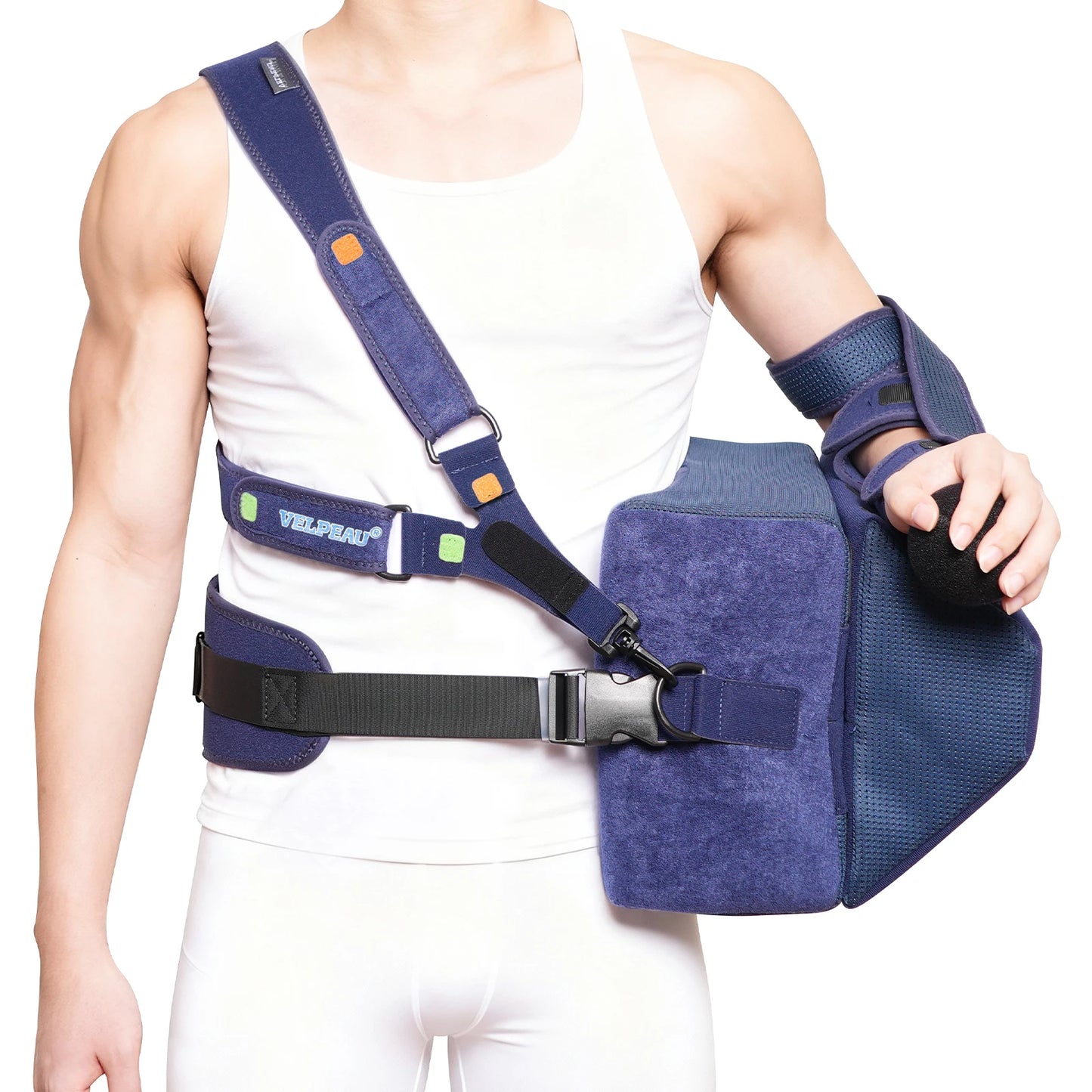 Attelle d’Abduction d’Épaule avec Coussin Multi-Angles – Soutien Post-Opératoire Coiffe des Rotateurs