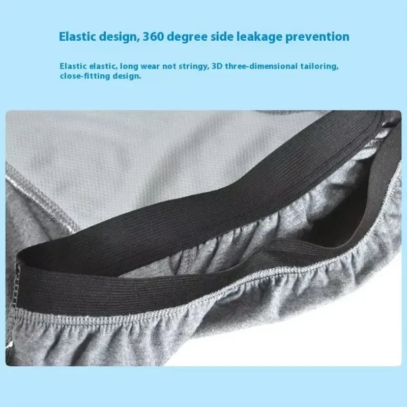 Boxer Médical Imperméable et Réutilisable – Protection Fiable contre les Fuites pour Personnes Âgées