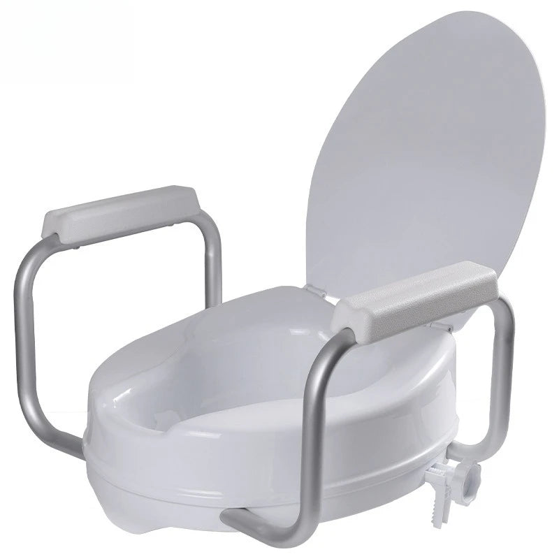 ‌Rehausseur de WC Médical – Aide à l’Assise et au Relèvement pour Personnes à Mobilité Réduite