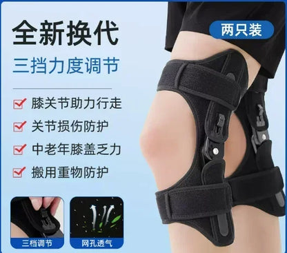 Orthèse de Genou à Exosquelette Avancé – Aide à la Marche et Soutien Articulaire pour Seniors