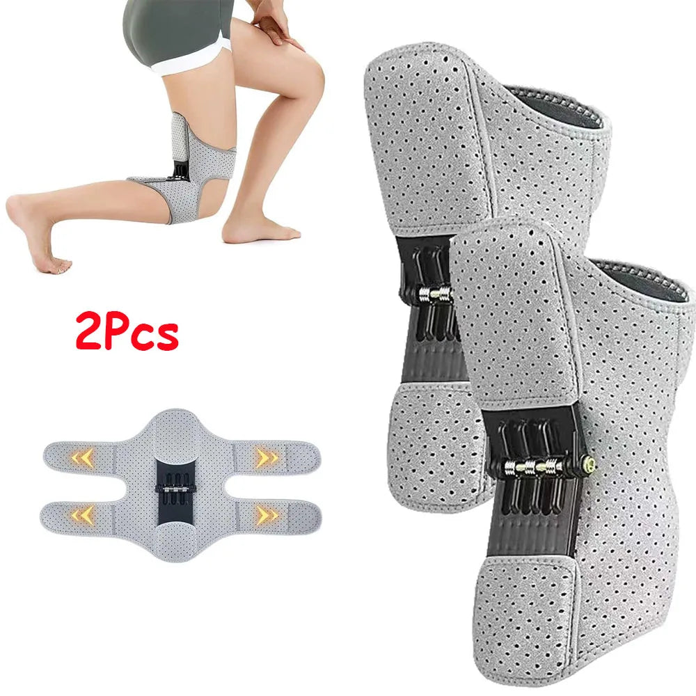 2Pcs Adjustable Knee Brace with Patella Support - Hinged Joint Stabilizer for Patellar Tendonitis, Meniscus & Ligament, Unisex